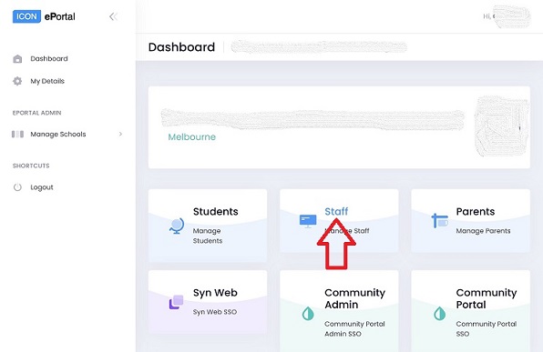 Export Staff List - ICON
