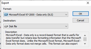 Export Student List - ICON